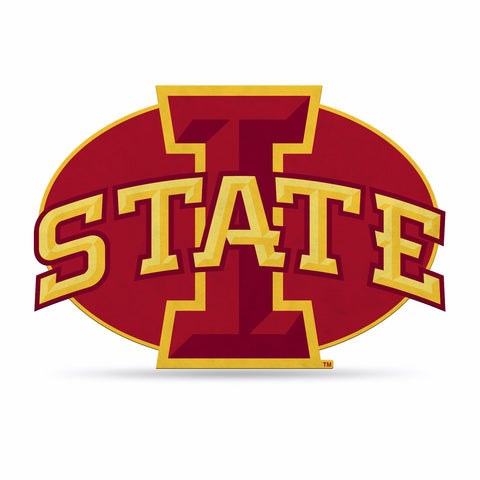 Iowa State Cyclones Pennant Shape Cut Logo Design-0