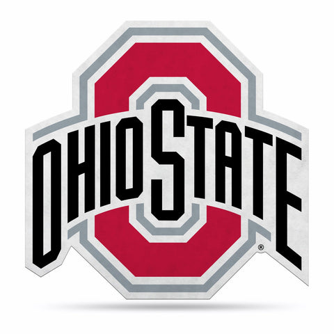 Ohio State Buckeyes Pennant Shape Cut Logo Design-0