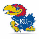 Kansas Jayhawks Pennant Shape Cut Logo Design-0