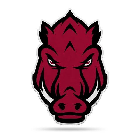 Arkansas Razorbacks Pennant Shape Cut Mascot Design-0