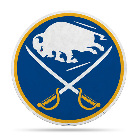 Buffalo Sabres Pennant Shape Cut Logo Design-0