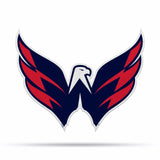 Washington Capitals Pennant Shape Cut Logo Design-0