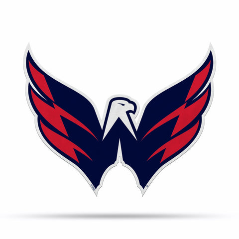 Washington Capitals Pennant Shape Cut Logo Design-0