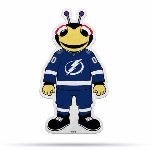 Tampa Bay Lightning Pennant Shape Cut Mascot Design-0