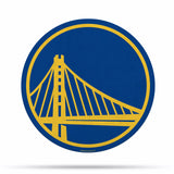 Golden State Warriors Pennant Shape Cut Logo Design - Special Order-0