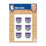 Sacramento Kings Tattoo Face Cals Special Order