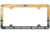 San Antonio Spurs License Plate Frame - Full Color