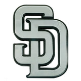 San Diego Padres Auto Emblem Premium Metal Chrome Special Order-0