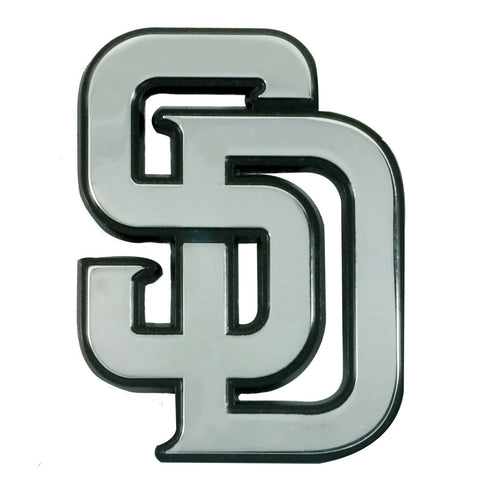 San Diego Padres Auto Emblem Premium Metal Chrome Special Order-0