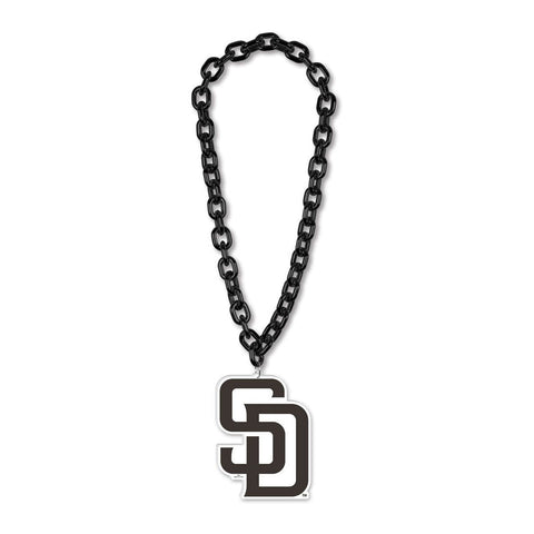 San Diego Padres Necklace Big Fan Chain-0