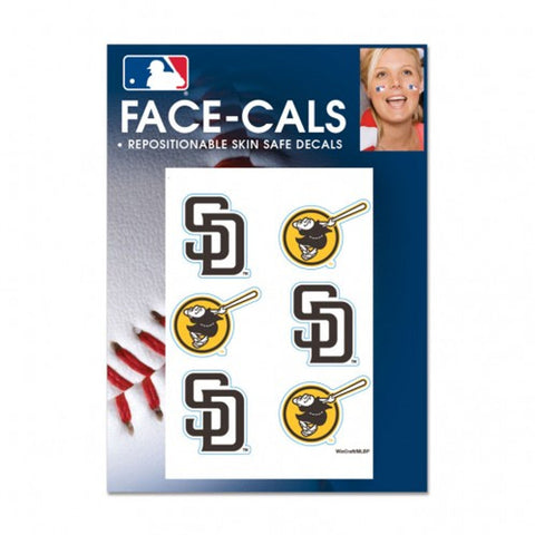 San Diego Padres Tattoo Face Cals Special Order-0