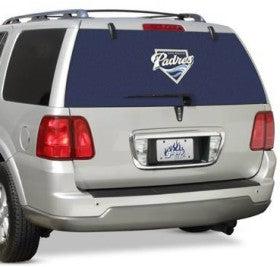 San Diego Padres Window Film Rear Special Order - Team Fan Cave