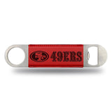 San Francisco 49ers Bar Blade Bottle Opener Laser Engraved