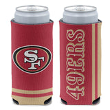 San Francisco 49ers Can Cooler Slim Can Design-0