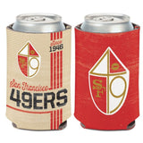 San Francisco 49ers Can Cooler Vintage Design Special Order-0