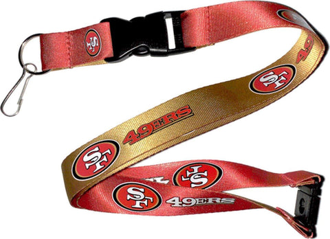 San Francisco 49ers Lanyard Reversible Alternate