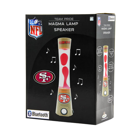 San Francisco 49ers Magma Lamp - Bluetooth Speaker-0