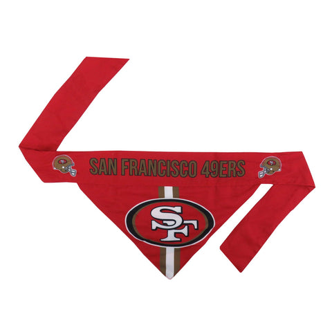 San Francisco 49ers Pet Bandanna Size XL - Team Fan Cave