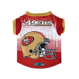 San Francisco 49ers Pet Performance Tee Shirt Size XS - Team Fan Cave