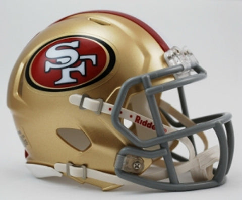 San Francisco 49ers Speed Mini Helmet-0