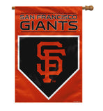 San Francisco Giants Banner 28x40 House Flag Style 2 Sided - Team Fan Cave