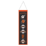 San Francisco Giants Banner Wool 8x32 Heritage Evolution Design-0