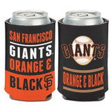 San Francisco Giants Can Cooler Slogan Design Special Order