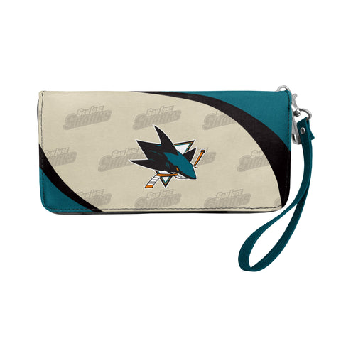 San Jose Sharks Wallet Curve Organizer Style - Team Fan Cave