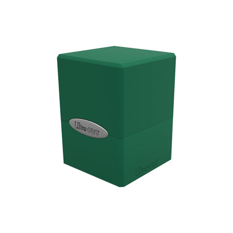 Satin Cube Forest Green-0
