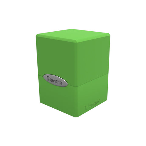 Satin Cube Lime Green-0