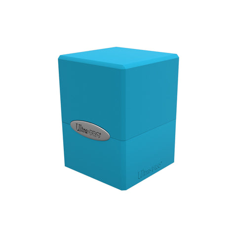 Satin Cube Sky Blue-0
