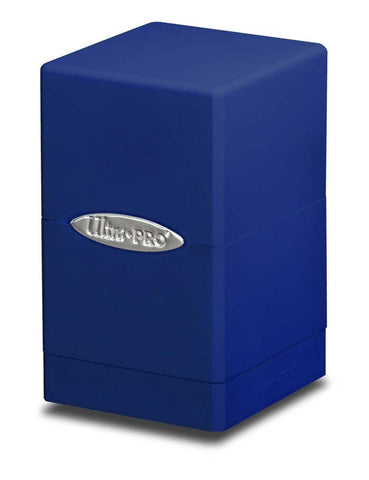 Satin Tower Deck Box - Blue