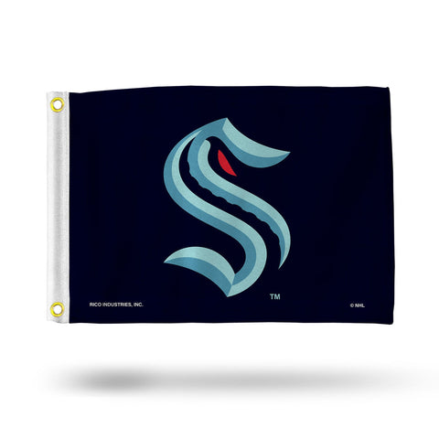 Seattle Kraken Flag 12x17 Striped Utility-0