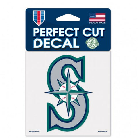 Seattle Mariners Decal 4x4 Perfect Cut Color - Special Order-0