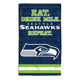 Seattle Seahawks Baby Burp Cloth 10x17 - Team Fan Cave