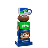 Seattle Seahawks Garden Statue Vintage Design - Special Order - Team Fan Cave