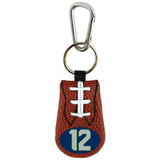 Seattle Seahawks Keychain Classic Football 12th Man Design - Team Fan Cave