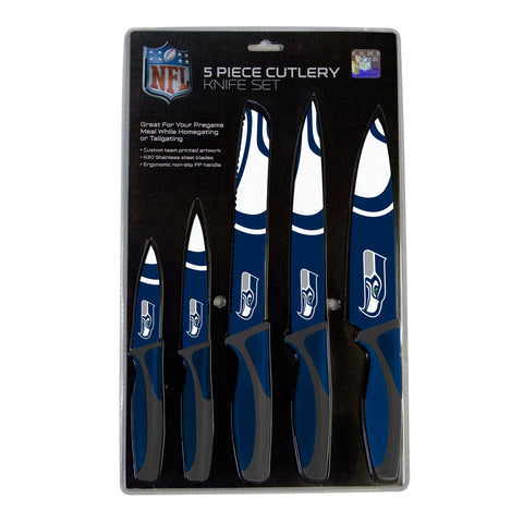 Seattle Seahawks Knife Set - Kitchen - 5 Pack - Team Fan Cave