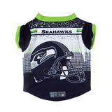 Seattle Seahawks Pet Performance Tee Shirt Size M - Team Fan Cave