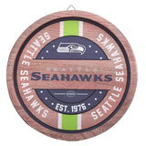 Seattle Seahawks Sign Wood Barrel Design - Team Fan Cave