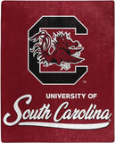 South Carolina Gamecocks Blanket 50x60 Raschel Signature Design-0