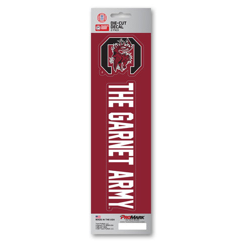 South Carolina Gamecocks Decal Die Cut Slogan Pack - Team Fan Cave