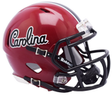 South Carolina Gamecocks Helmet Riddell Replica Mini Speed Style Script Design-0