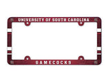 South Carolina Gamecocks License Plate Frame - Full Color - Team Fan Cave