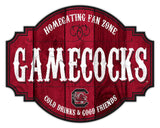 South Carolina Gamecocks Sign Wood 12 Inch Homegating Tavern