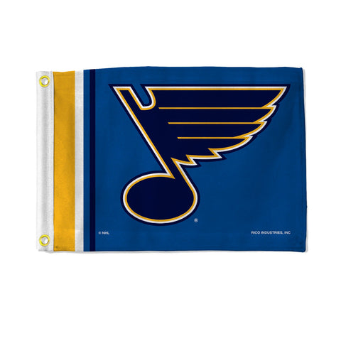 St. Louis Blues Flag 12x17 Striped Utility-0