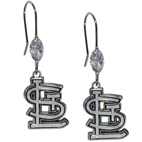 St. Louis Cardinals Earrings Fish Hook Post Style - Team Fan Cave