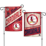 St. Louis Cardinals Flag 12x18 Garden Style 2 Sided Cooperstown-0