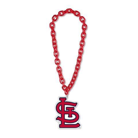 St. Louis Cardinals Necklace Big Fan Chain-0