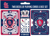 St. Louis Cardinals Playing Cards and Dice Set